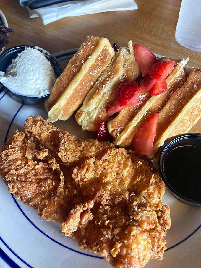 This Chicken & Waffles Is Life-Changing