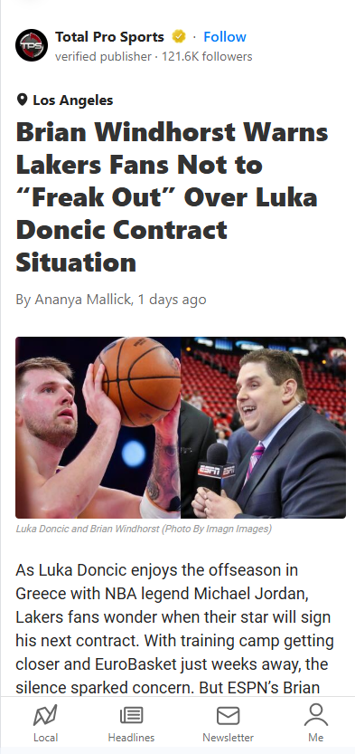 Should Lakers Fans Chill on Luka’s Contract?