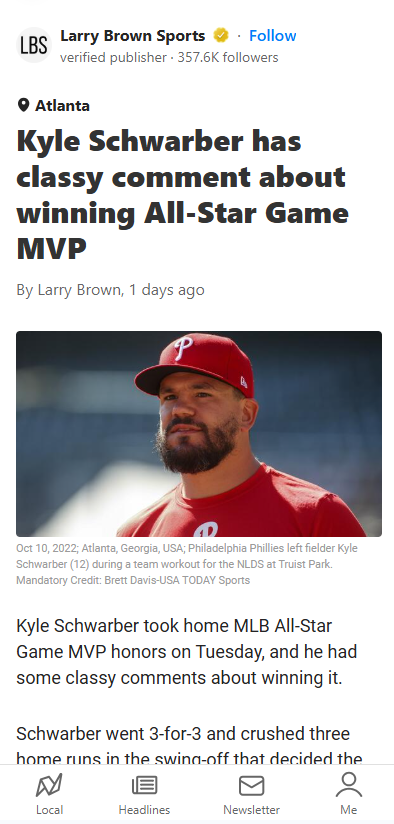 Schwarber’s MVP Night: Humble Hero or NL Powerhouse?