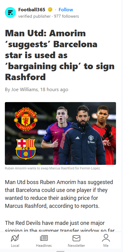 Barca’s Fermin Off-Limits in Rashford Talks?