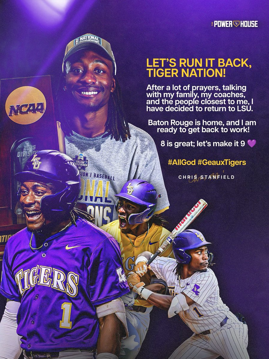 LSU’s Outfield Trio Runs It Back in 2026!
