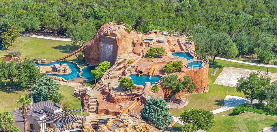Would You Buy a Mansion With a Water Park?