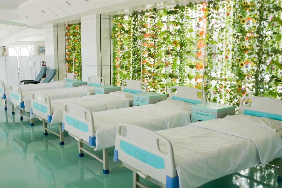 Hospitals Are Going Green—Literally
