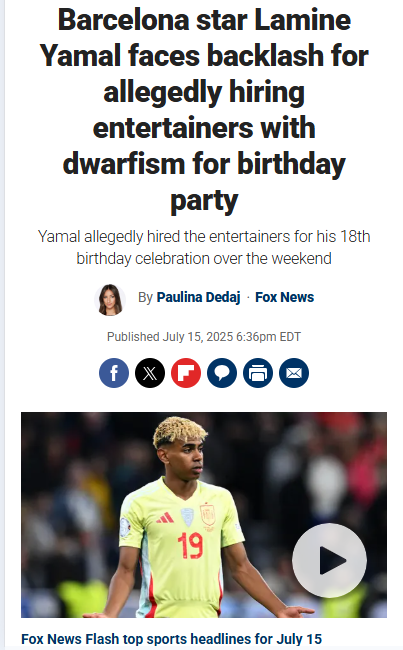 Yamal’s Birthday Bash Sparks Controversy