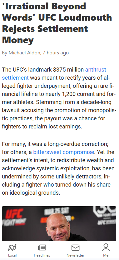 Moicano Snubs UFC Payout—Principle or PR Stunt?