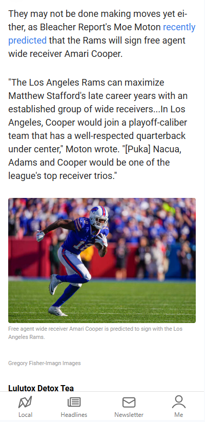 Could Coop Complete Rams’ WR Dream Team?