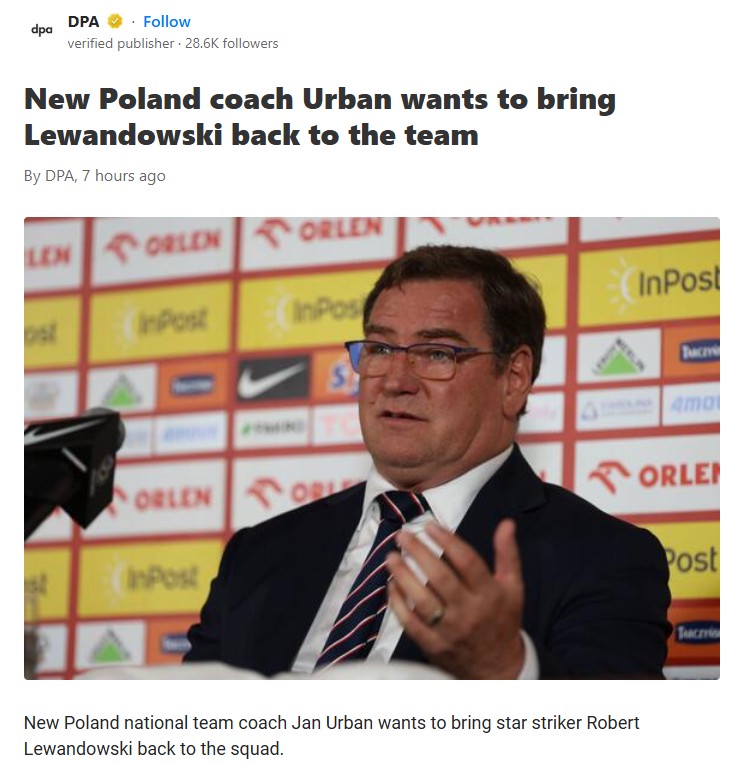 Will Lewy Return for Poland’s Next Big Match?