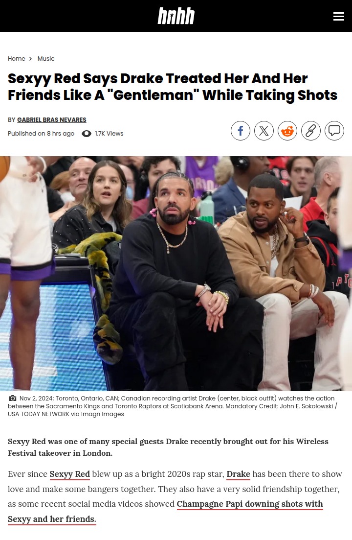 Drake & Sexyy Red: Shots, Rumors & Respect 🥃