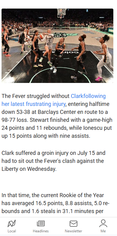 Cunningham Steps Up for Fever—Right Call?