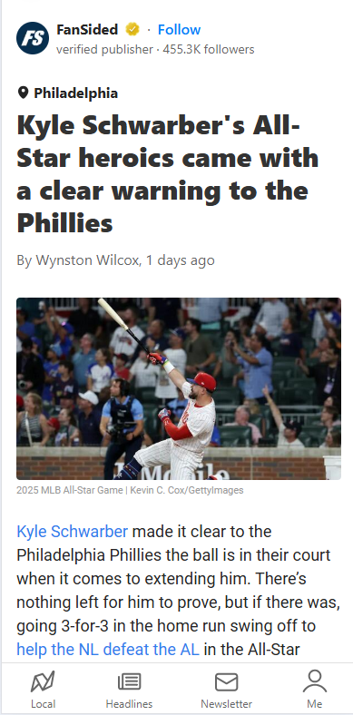 Schwarbombs Put Pressure on Phillies Front Office