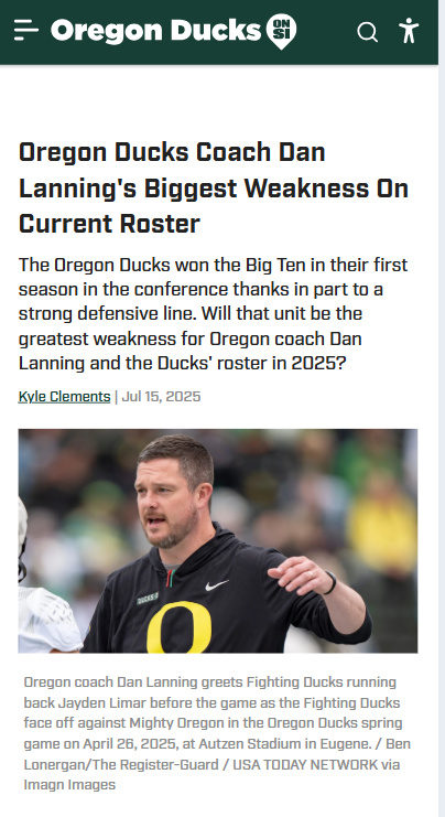 Can the Ducks D-Line Silence the Doubters?