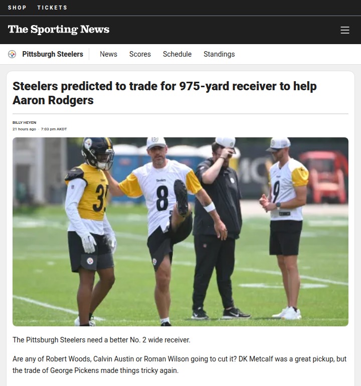 Should Steelers Go All-In for Jauan Jennings?