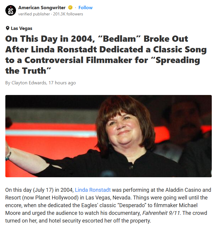 Linda Ronstadt’s Vegas Showdown 🎤