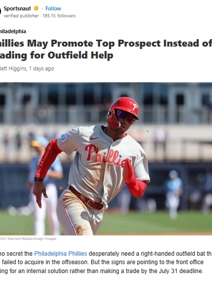 Crawford Call-Up: Phillies’ Big Gamble?