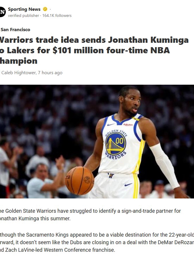 Could King James Really Join the Dubs?