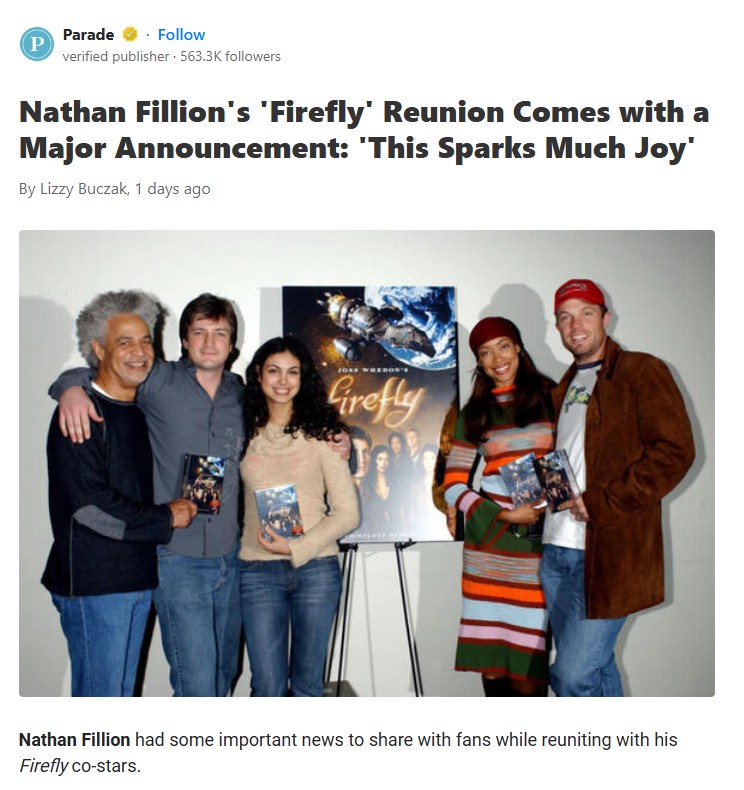 Firefly Cast Drops Funko Pop Bombshell 🚀