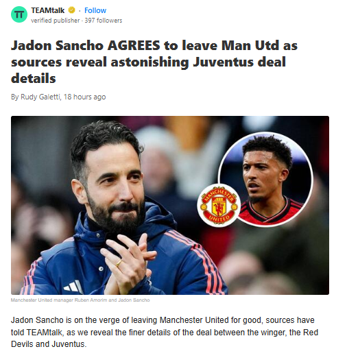 Sancho’s Juve Move: End of a Red Devils Era?