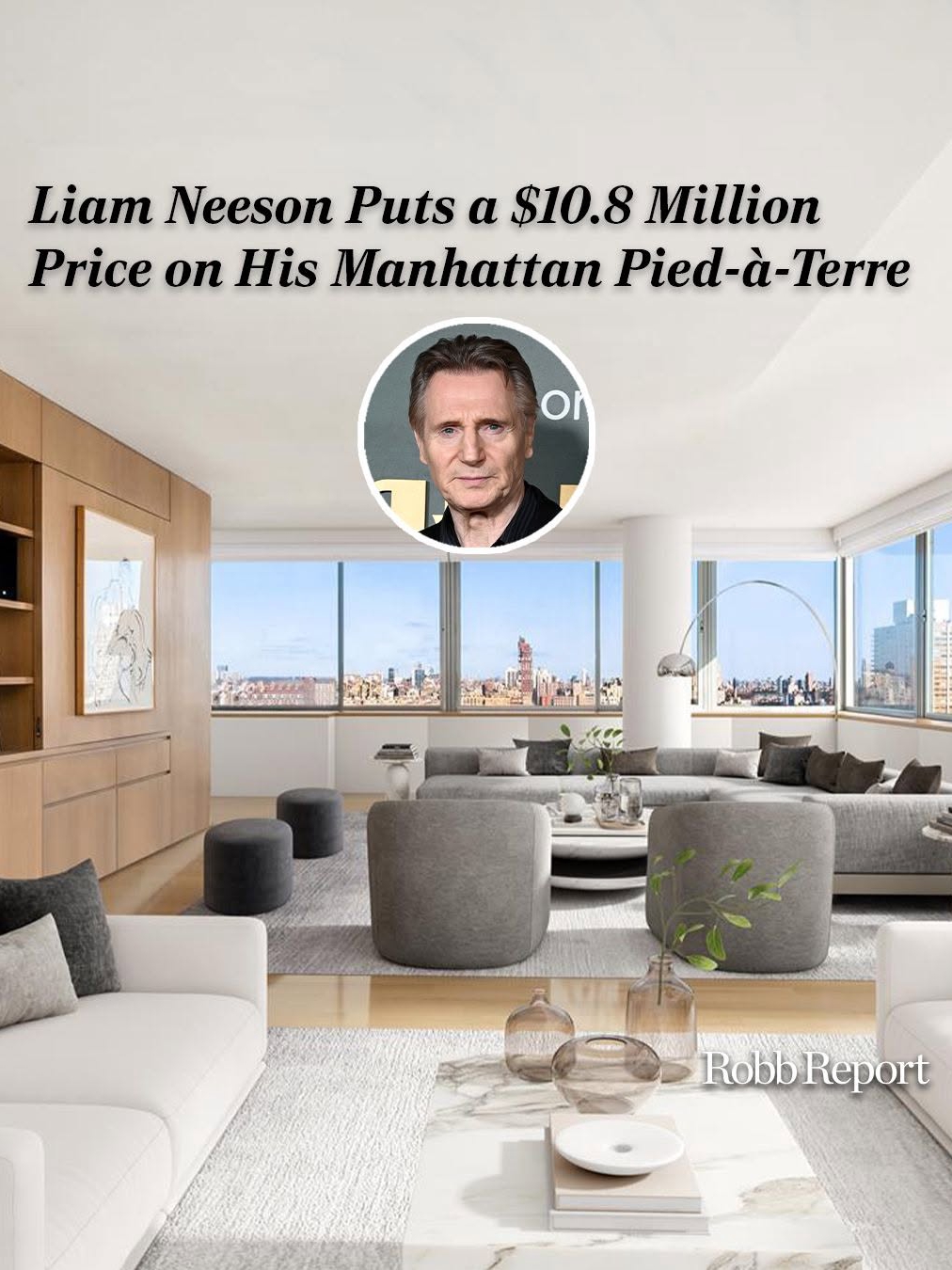 Would You Buy Liam Neeson’s NYC Pad?