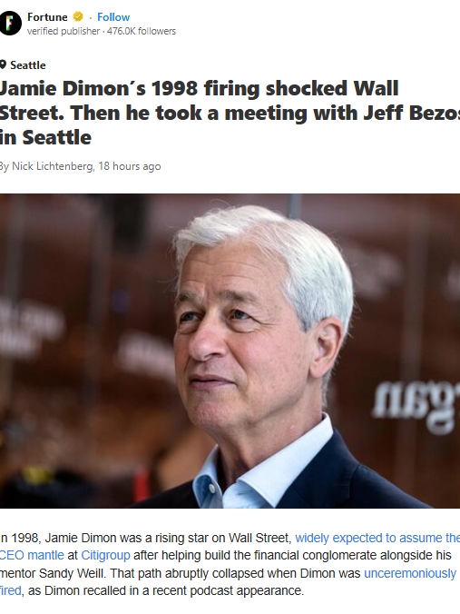 What If Jamie Dimon Ran Amazon?
