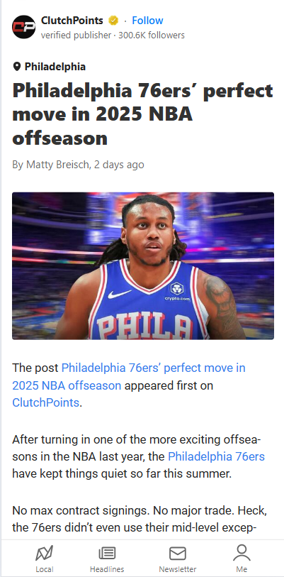 Sixers Nail It With Jabari Walker Steal