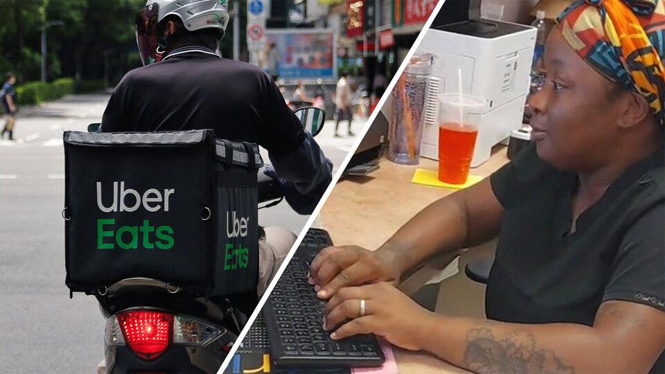 Uber Eats Driver Calls Out Lying Customer