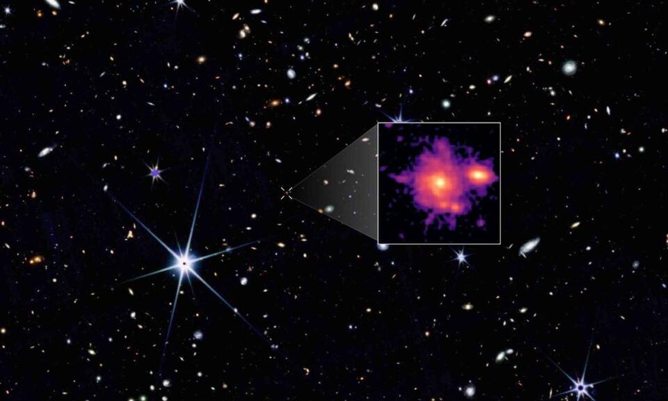 Ancient Spiral Galaxy Shocks Scientists
