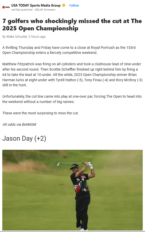 Morikawa & Koepka Out Early—What Happened?