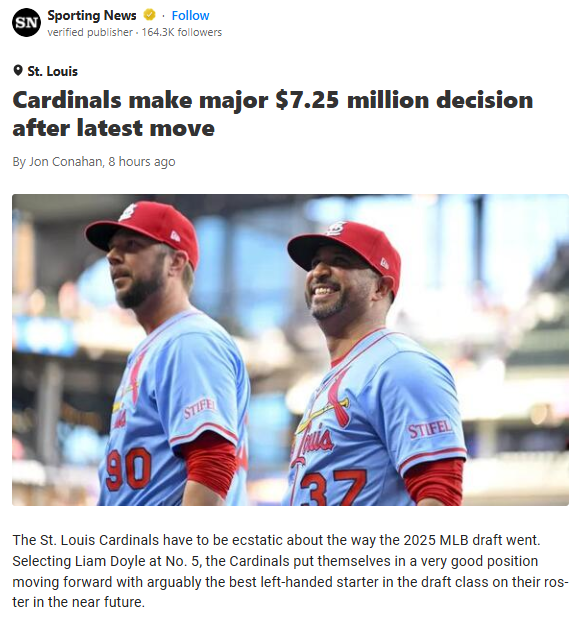 Cards Land Doyle & Save Big—Future Ace?