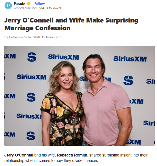 Jerry & Rebecca’s Money Secret Revealed