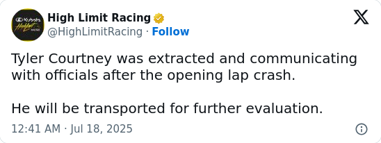 Sunshine’s Wild Eldora Wreck: What’s Next?
