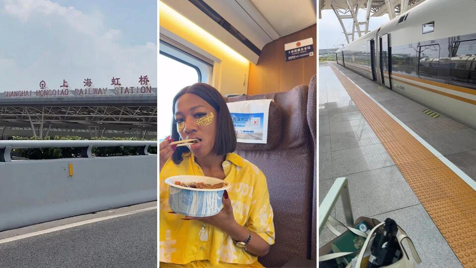 Bullet Train Ride = Mind Blown