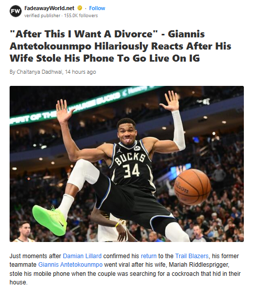 Giannis' Live Roach Hunt Chaos 😂
