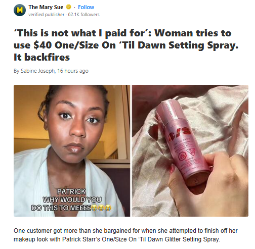 Setting Spray Meltdown 😱