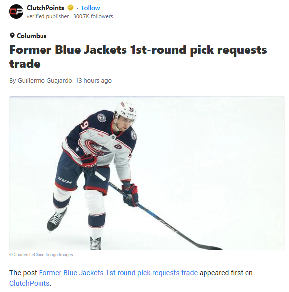 Chinakhov Trade Request Shakes CBJ Nation