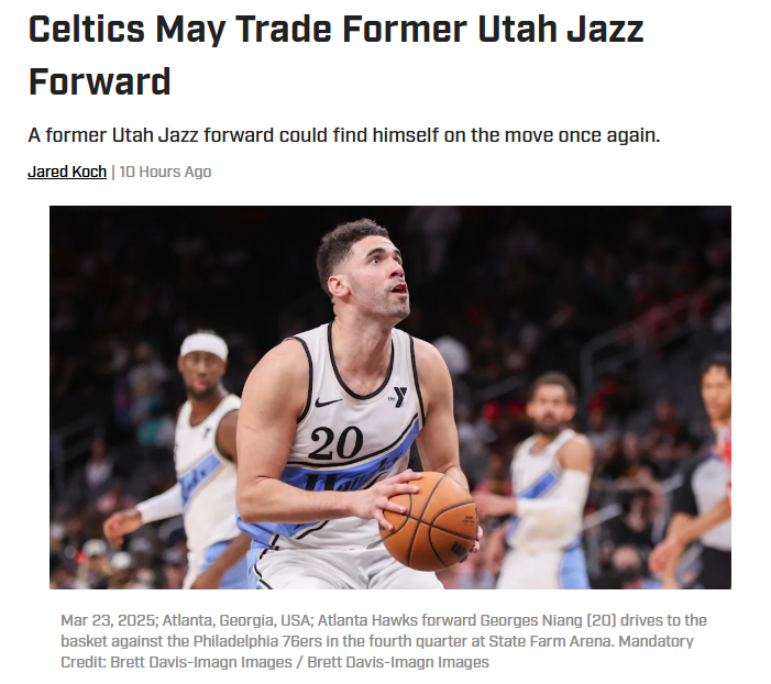 Is Niang on the Move Again?