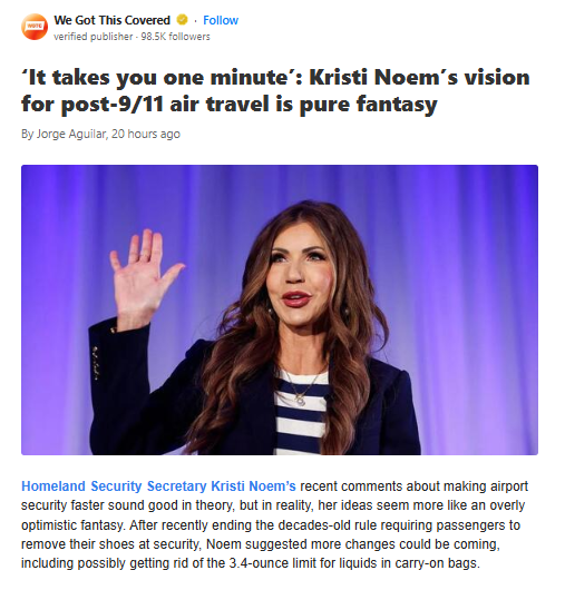 Airport Security in 1 Minute? Dream On!