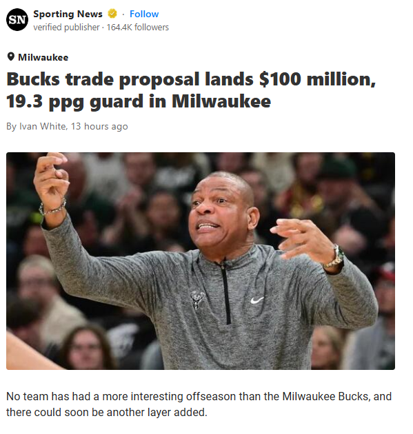Simons to Milwaukee: Game Changer or Gamble?