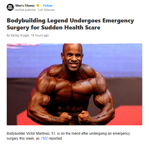 Victor Martinez’s Scary Health Update