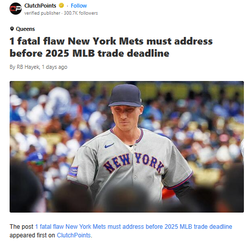 Should the Mets Steal Jax from Philly?
