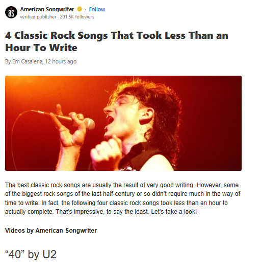 Rock Legends’ Fastest Hits?! ⏱️