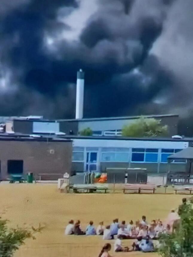 School Fire Chaos on Last Day!