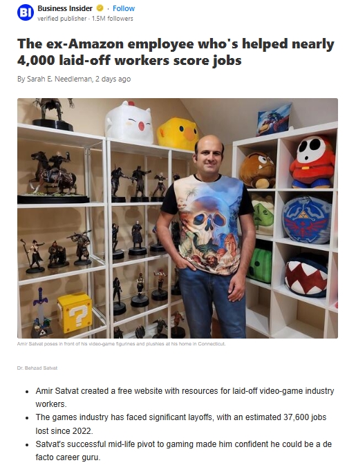 Can One Website Fix Game Industry Layoffs?