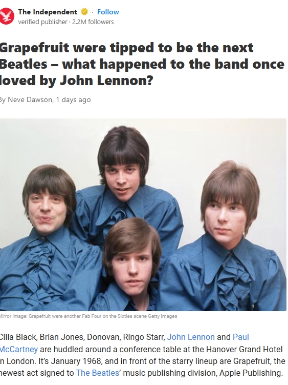 Did Lennon Secretly Sabotage Grapefruit? 🍊