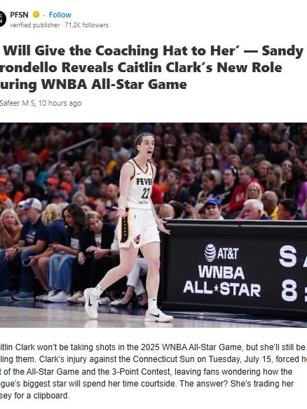 Coach C Takes the All-Star Sideline!