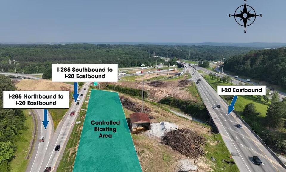 I-285 Blasting = Major Commute Drama