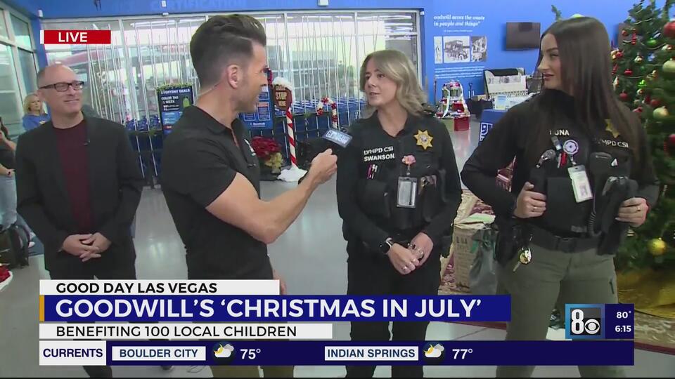 Christmas in July Hits Vegas Early!