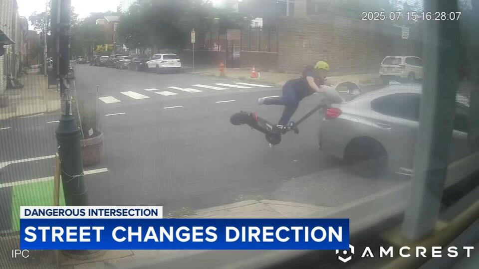 Philly Street Flips Direction After Crashes