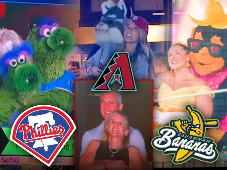 Mascots Troll Astronomer CEO Kiss Cam 😂