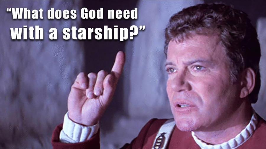 Star Trek’s Captain Prays—Plot Twist!