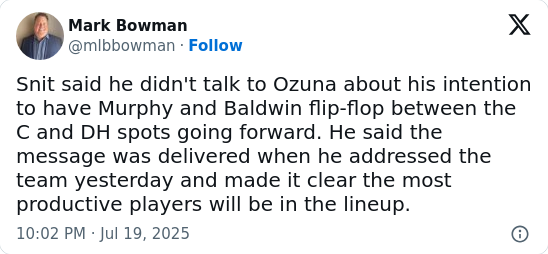 Snitker’s Ozuna Call: Right Move or Too Harsh?